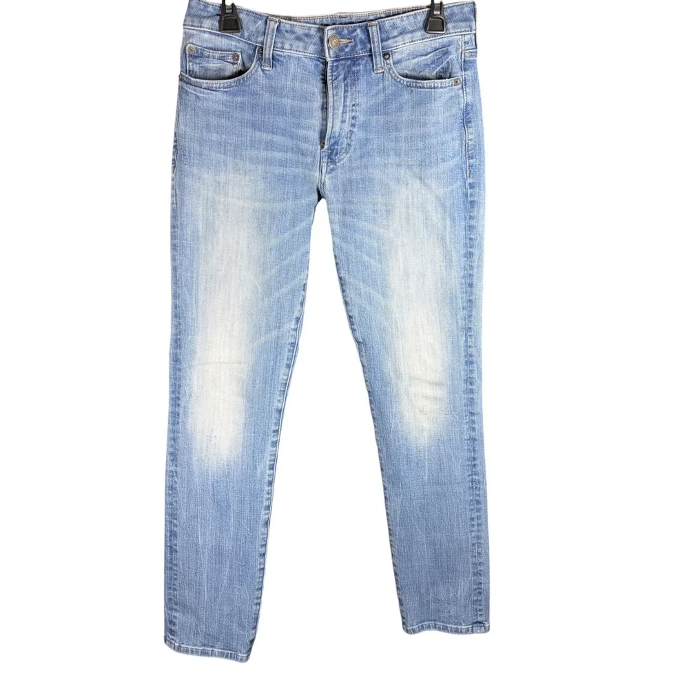 American Eagle Extreme Flex 4 Slim Jeans Light Wash Blue Mens 30x30 Denim - Picture 1 of 14